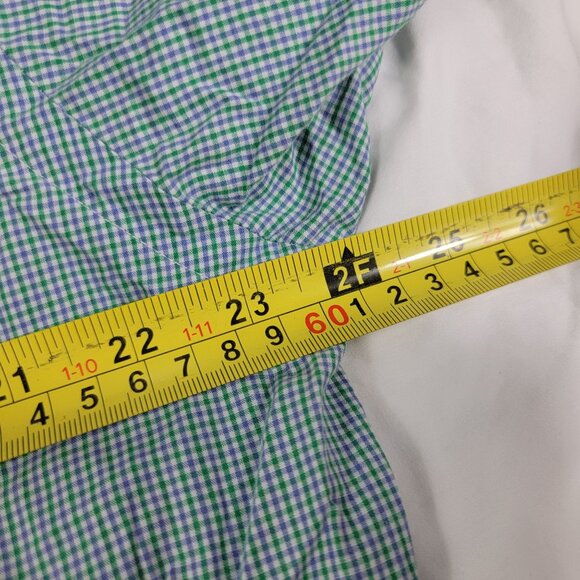 Ralph Lauren Blake Mens Large Green Plaid Button Down Shirt Casual Formal - Picture 8 of 10